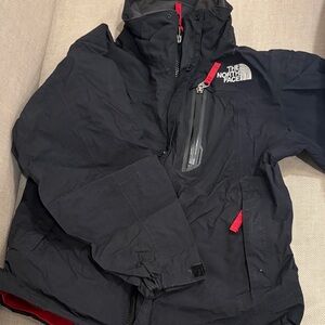 The North Face kids Black and Red Ski Jacket